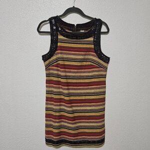 New Romantics dress with beading lace details vibrant colors western